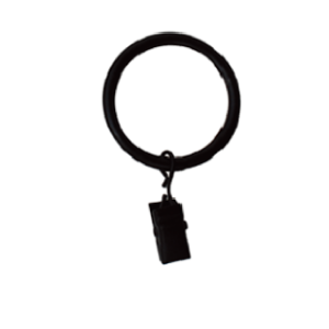 Steel Ring with clip- Brushed Nickel (BRN)