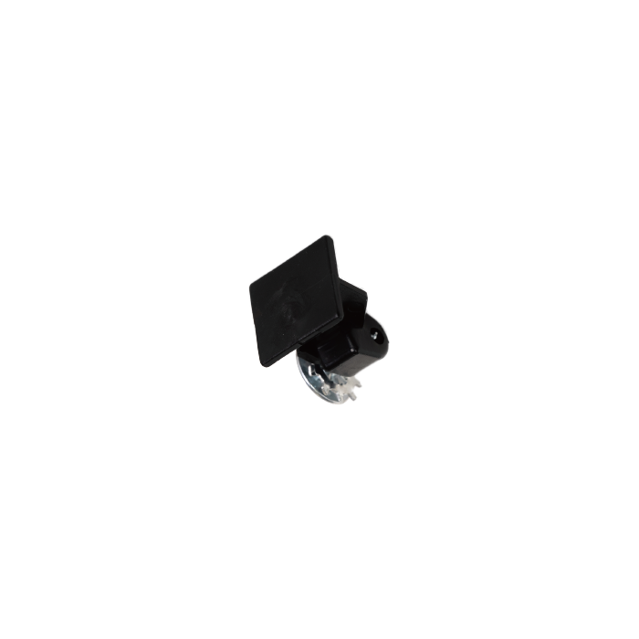 High Profile Track (TRK1002) End Cap-BLK – 1 pc