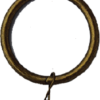 Steel Ring with eyelet (Type 1)- Antique Brass (ABR)