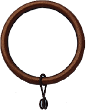 Steel Ring with eyelet (Type 1)- Antique Copper (ACP)