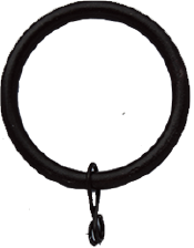 Steel Ring with eyelet (Type 1)- Coffee (COF)