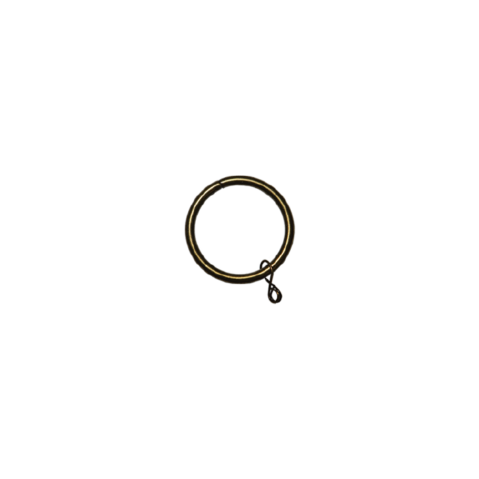 Steel Ring with eyelet (Type 1)- Antique Brass (ABR)