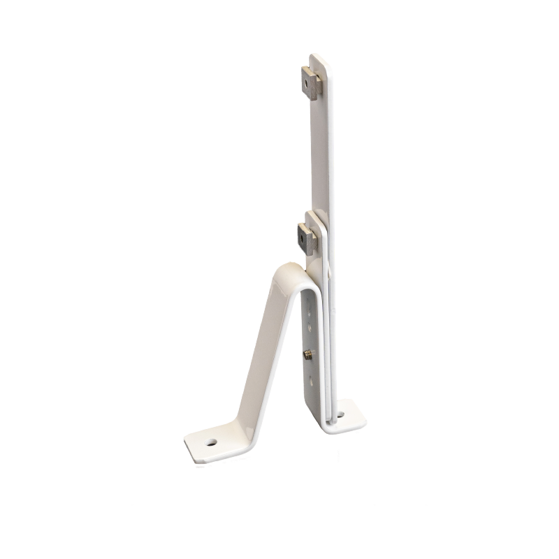 Adjustable Double Wall Bracket- White (WHT)