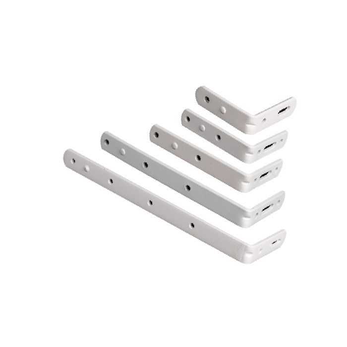 “L” Projection Bracket (6″) -WHT-1 pc