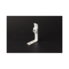 L Bracket with PVC Click-WHT-100 pcs (75mmx40mm)