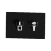 KDH-Twist End Stop-WHT-1pc