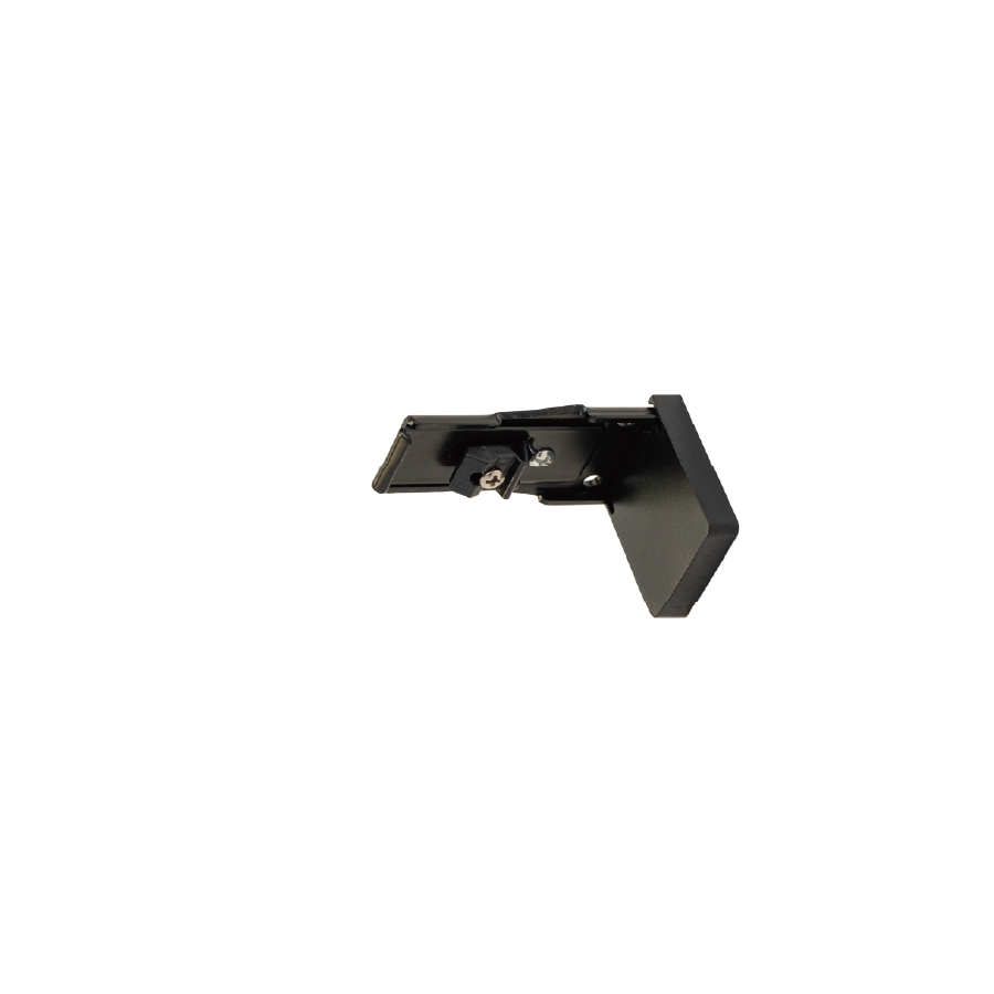 Single Wall Bracket Type2-with cover-BLK-100 pc