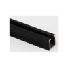 5m(16.4ft)High Profile Track (TRK1002)-Shiny Black (BLK) – 1 box (20 pc)