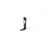 L Bracket with PVC Click-BLK-1 pc (75mmx40mm)