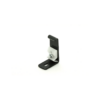 L Bracket with PVC Click-BLK-100 pcs (42mmx30mm)