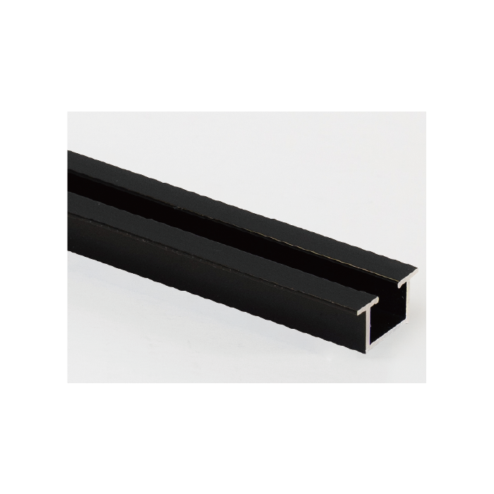 5m(16.4ft)Recessed Track(TRK1003)-Shiny Black (BLK)-1 pc