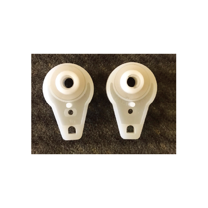 Large Ball Bearing Carrier – 25mm, White – 200 pc