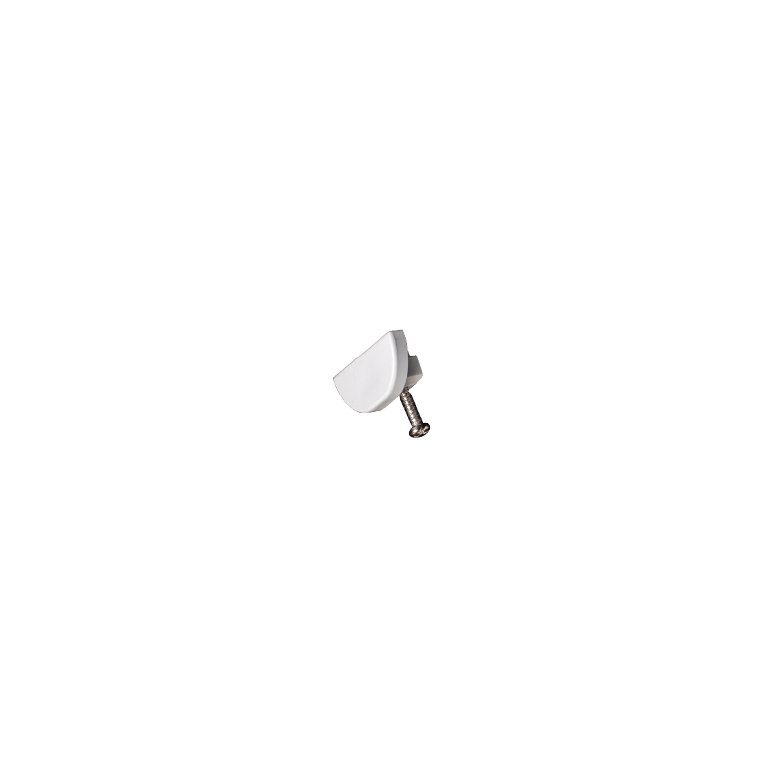 KDH-DS track end cap Type1-Short-WHT-50pc