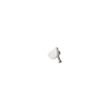 KDH-DS track end cap Type1-Short-WHT-1pc