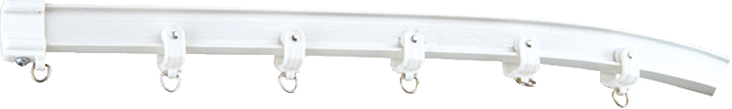 3.0 m (9’10”) Type 1 Flexible Track (White)